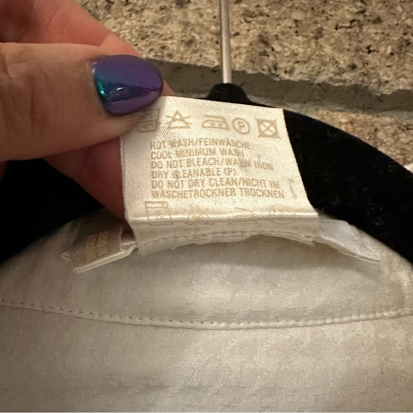 ESCADA white button down shirt - Picture 5 of 6